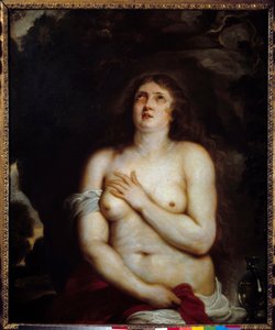 Madeleine. Szent Mária Magdolna ábrázolása eksztázisban. Anton Van Dyck (1599-1641) festménye alkotó: Anthony van Dyck