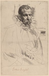 Az ifjabb Pieter Bruegel, valószínűleg 16261641. alkotó: Anthony van Dyck