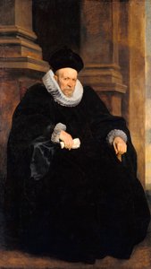 "" Egy zseniális úriember portréja "" (Egy genovai úriember portréja) Anthonis van Dyck festménye (1599-1641) Olaj, vászon c 1621 Méret 203x117,3 cm Staatliche Museen, Berlin alkotó: Anthony van Dyck