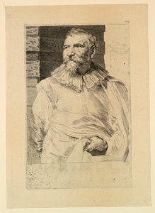 Adam van Noort portréja az Emberek Hercegei Ikonjaiból alkotó: Anthony van Dyck