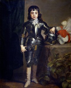 II. Anglia Károly (1630-1685) gyermekkori portréja - Dyck, Sir Anthony van (1599-1641) - kb 1637 - Olaj, vászon - 135x109 - Museo del Prado, Madrid alkotó: Anthony van Dyck