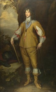 Károly I. Lajos portréja 1617-1680, nádor választófejedelem, kb. 1637 alkotó: Anthony van, Dyck