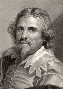 Daniel Mytens (kb.1590-1648) portréja, Edward Smith metszetével (metszet)