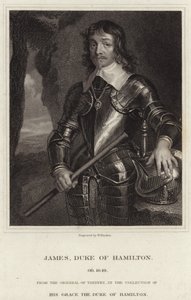 James Hamilton, Hamilton hercegének portréja alkotó: Anthony van Dyck