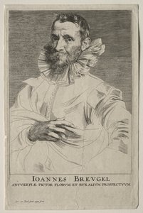 Jan Brueghel portréja alkotó: Anthony van Dyck
