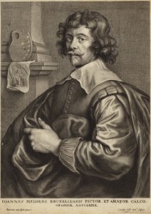 Jan Meyssens portréja alkotó: Anthony van Dyck