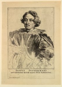 Justus Sustermans portréja az emberek hercegeinek ikonjaiból alkotó: Anthony van Dyck