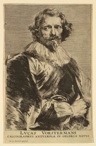 I. Lucas Vorsterman portréja az Emberek Hercegei Ikonjaiból alkotó: Anthony van Dyck