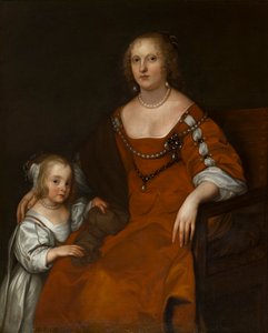 Margaret Howard, Carlisle grófnő (1618-1664) és Lady Diana Russell portréja, aki Lady Allington lett (1652-1701), 1654-53 körül (olaj, vászon) alkotó: Anthony van Dyck