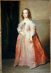 Mária királyi hercegnő portréja, 1641 körül alkotó: Anthony van Dyck