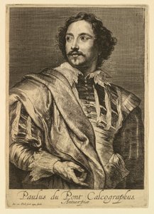 Paulus Pontius portréja, az emberek hercegei ikonjaiból alkotó: Anthony van Dyck