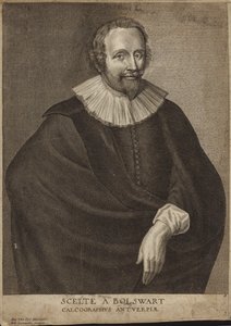Schelte a Bolswert portréja alkotó: Anthony van Dyck
