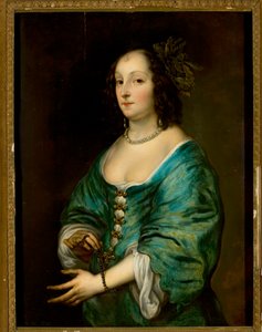 Mary Ruthven portréja, a művész felesége alkotó: Anthony van Dyck