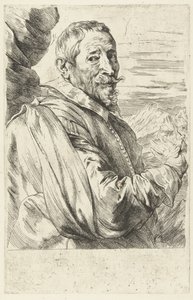 Joos de Momper portréja alkotó: Anthony van Dyck