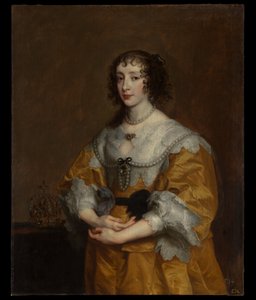 Henrietta Mária királyné alkotó: Anthony van Dyck