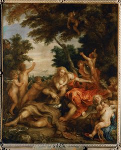 Rinaldo és Armida (Torquato Tassos " Jeruzsálem ... alkotó: Anthony van Dyck