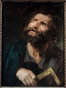 Szent Jude Tádéi Szent Jude apostol ábrázolása. Anton van Dyck (1599-1641) festménye alkotó: Anthony van Dyck