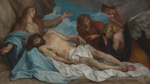 A halott Krisztus siratása alkotó: Anthony van Dyck