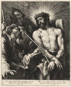 A Krisztusnak felajánlott nád alkotó: Anthony van Dyck