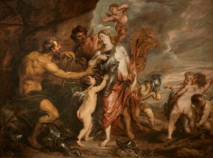 Vénusz a Vulkán kohójában, más néven alkotó: Anthony van Dyck