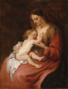 Szűz Mária a gyermekkel alkotó: Anthony van Dyck