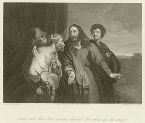 Nem voltak tízen megtisztulva alkotó: Anthony van Dyck