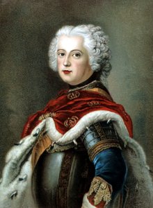 II. Nagy Frigyes, Poroszország királya alkotó: Antoine (after) Pesne
