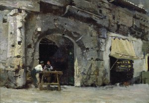 Róma, sötét boltok alkotó: Antoine Auguste Ernest Herbert or Hebert