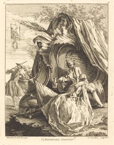 A harcos szerető, 1736.