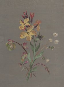 Virágtervezés, kb. 1820. alkotó: Antoine Berjon