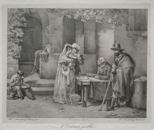 A nyilvános író alkotó: Antoine Cécile Hortense Haudebourt Lescot