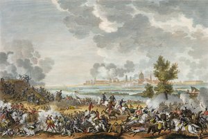 A S. Giorgio di Mantovai csata, 29. Fructidor, 4. év (1796. szeptember), vésette Jean Duplessi-Bertaux (1747-1819) (akvatinta)