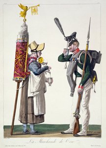 A kakaó eladó alkotó: Antoine Charles Horace Vernet
