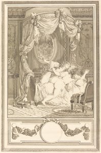 La raclee avec des roses (The Thrashing with Roses) alkotó: Antoine Cosme Giraud after Antoine Borel