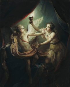 Ámor elhagyja a pszichét, 1736