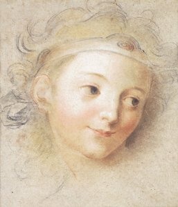 Egy fiú feje, alkotó: Antoine Coypel