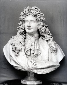Jules Hardouin Mansart (1646-1708) mellszobra 1698 (márvány)