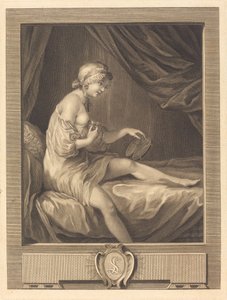 A rózsabimbó összehasonlítása alkotó: Antoine Francois Dennel after Gabriel Jacques de Saint Aubin