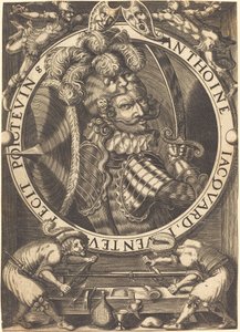 Önarckép (Anthoine Jacquard kereskedelmi kártyája)