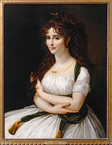 Madame Pasteur, geborene Madeleine Alexandre von Antoine-Jean Gros