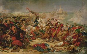 Murat legyőzi a török hadsereget Aboukirnál 1799. július 25-én, 1805 körül (olaj, vászon a fedélzeten) alkotó: Antoine Jean Gros
