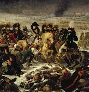 Napóleon az eilaui csatamezőn, 1807. február 9., 1808. (18910. évi részlet)