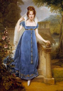 Henriette Scherrer, Legrand grófnő (1795-1848) egészalakos portréja. Antoine Jean Gros (1771-1835) festménye alkotó: Antoine Jean Gros