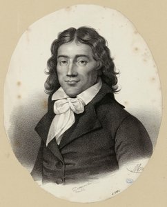 Camille Desmoulins portréja alkotó: Antoine Maurin