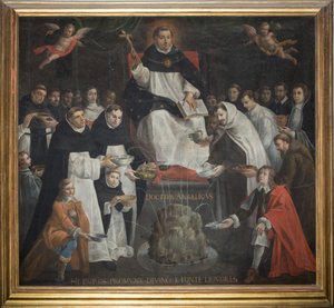 Aquinói Szent Tamás alkotó: Antoine Nicolas