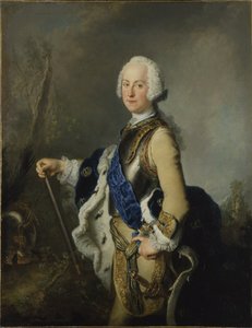 Adolf Frigyes (1710-1771), Holstein-Gottorp hercege, lübecki herceg-püspök, Svédország királya, 1743 alkotó: Antoine Pesne