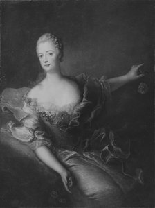 Anna Lujza Erzsébet, 1738-1820, Brandenburg-Schwedt hercegnője, porosz hercegnő alkotó: Antoine Pesne