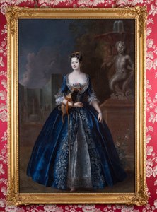 Anna Orzelska (1707-1769) alkotó: Antoine Pesne