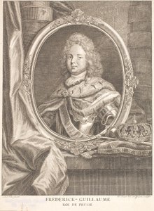 I. Friedrich Vilmos porosz király és mint II. Friedrich Vilmos választófejedelem és brandenburgi őrgróf alkotó: Antoine Pesne