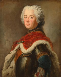 Nagy Frigyes trónörökösként alkotó: Antoine Pesne